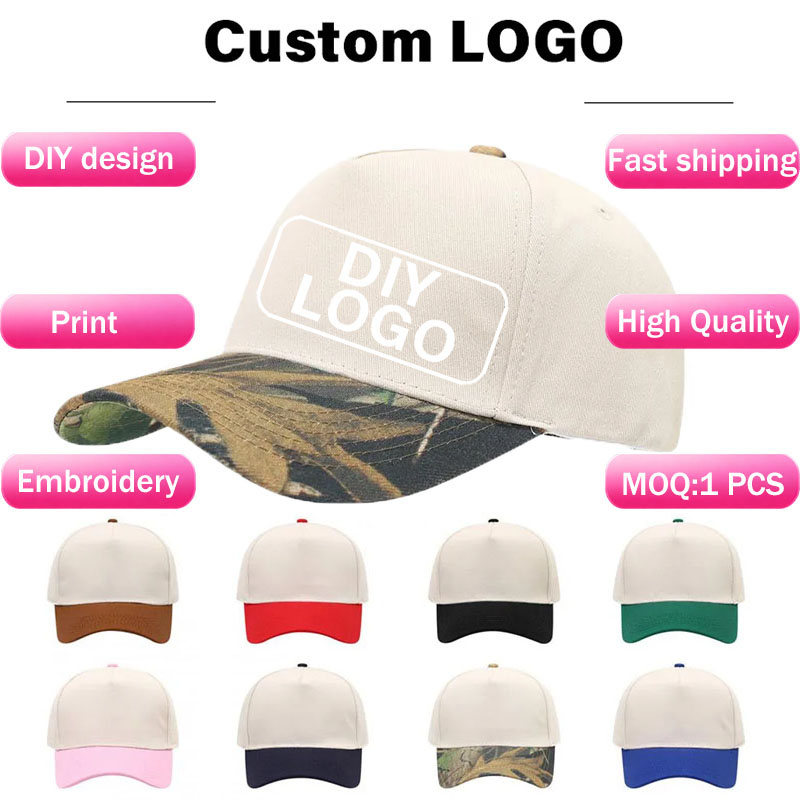Dad Hat Cotton - قبعة بيسبول نسائية ورجالية، بخمسة ألواح،