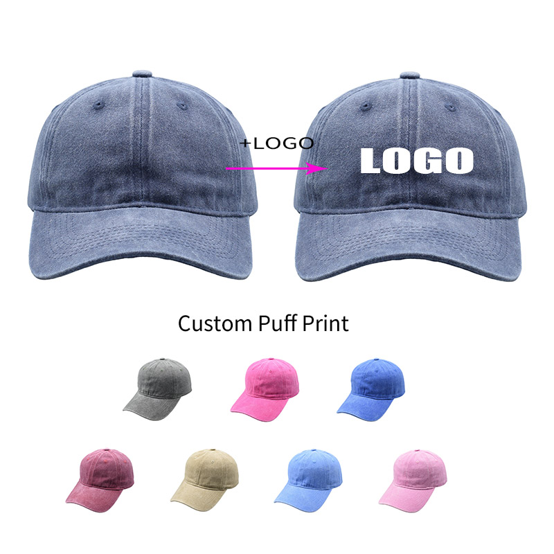 Dad Hat Cotton - قبعات بيسبول قابلة للتعديل للجنسين بتصميم