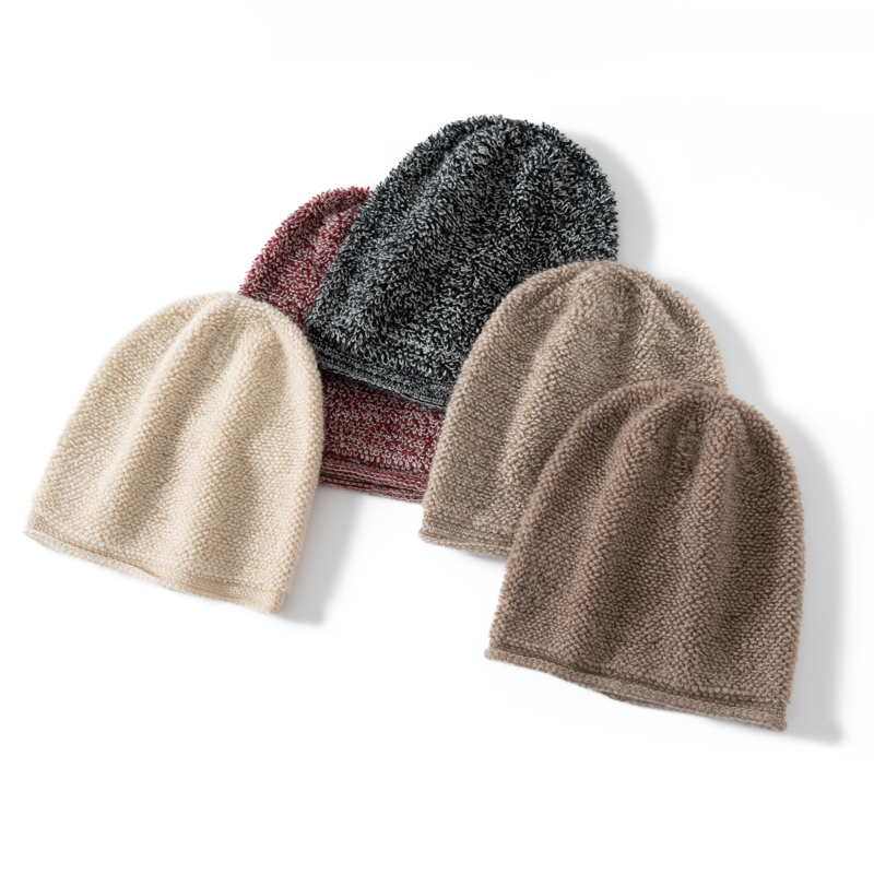 Beanie Cuffed Knit - قبعة صوفية جديدة للخريف والشتاء مصنوعة