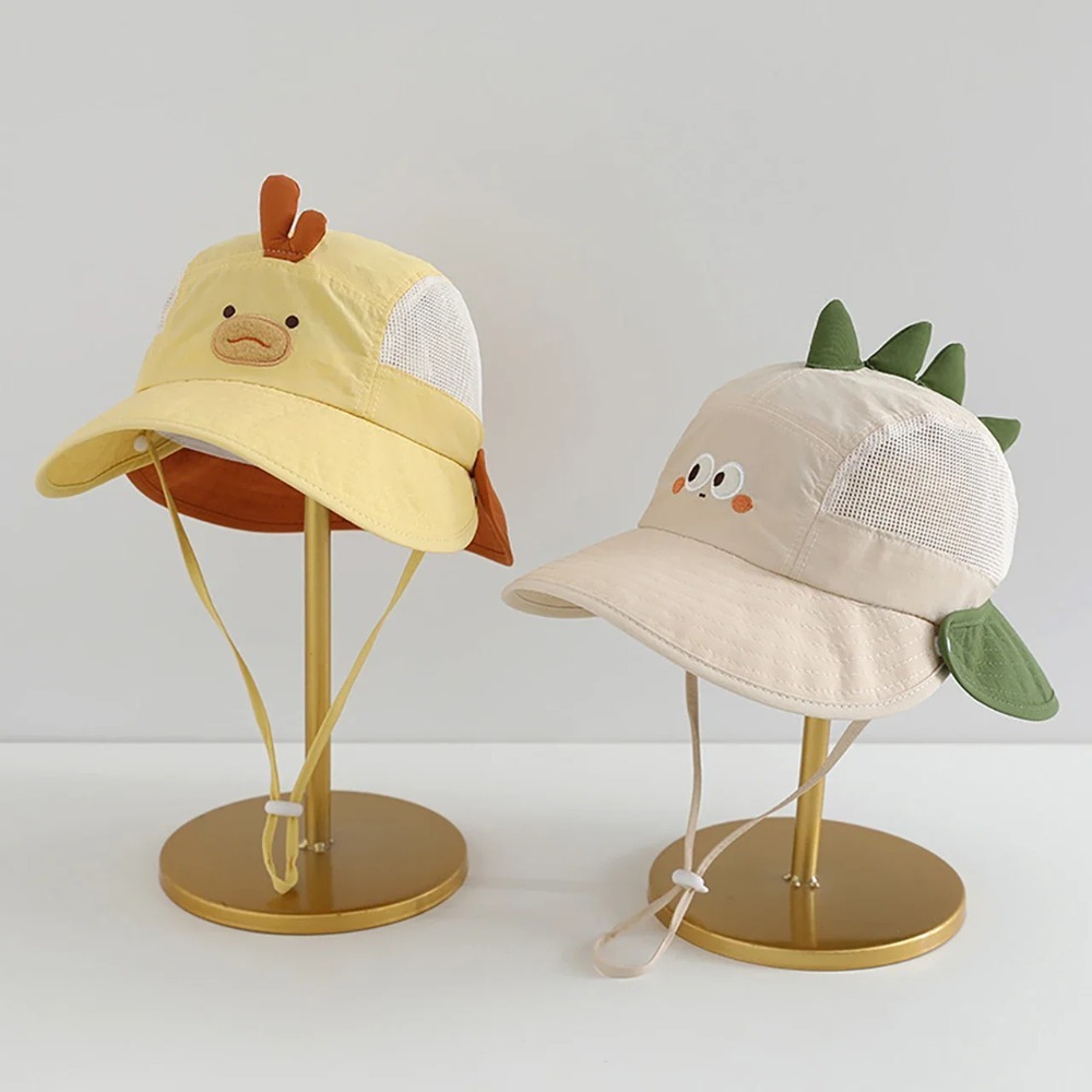 Visor Sun Hat - قبعة شاطئية لطيفة للأطفال بتصميم كرتوني