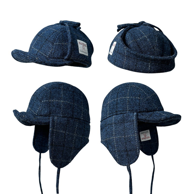 قبعة طيار هاريس تويد للرجال وا - مراجعة Trapper Hat Ear Flap وسعره