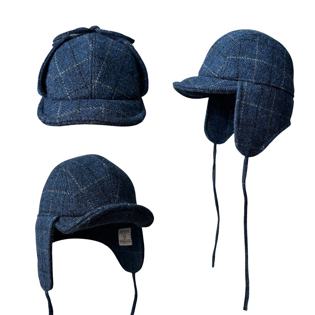 قبعة طيار هاريس تويد للرجال وا - مراجعة Trapper Hat Ear Flap وسعره