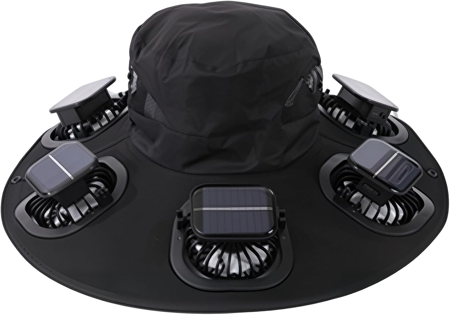 قبعة شمسية مزودة بـ 6 مراوح تع - مراجعة Sun Hat Wide Brim وسعره