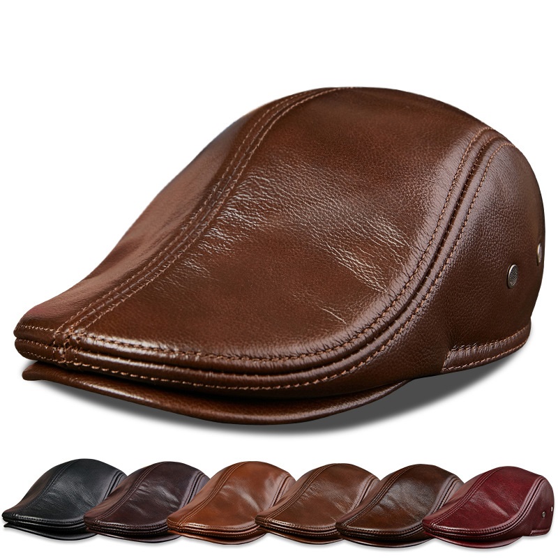 حقيقية جلد البقر الرجال القبعا - مراجعة Baseball Cap Structured وسعره