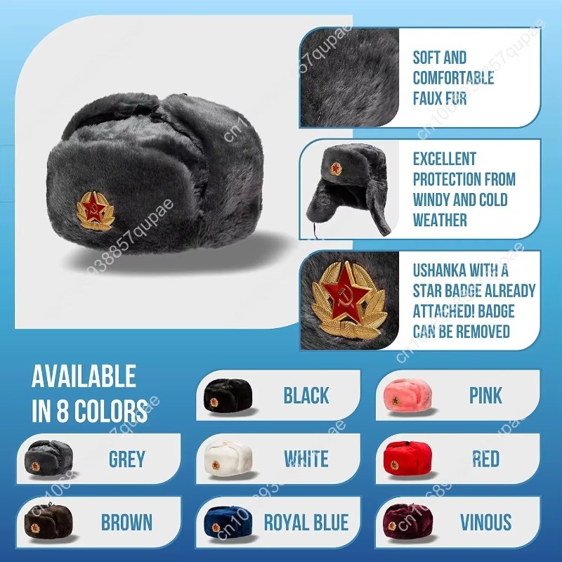 قبعة BELEON Ushanka الروسية ال - مراجعة Winter Trapper Hat وسعره