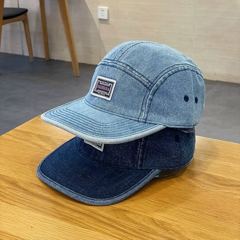 قبعات بيسبول دنيم ذات حافة مسط - مراجعة Corduroy Cap 5 Panel وسعره