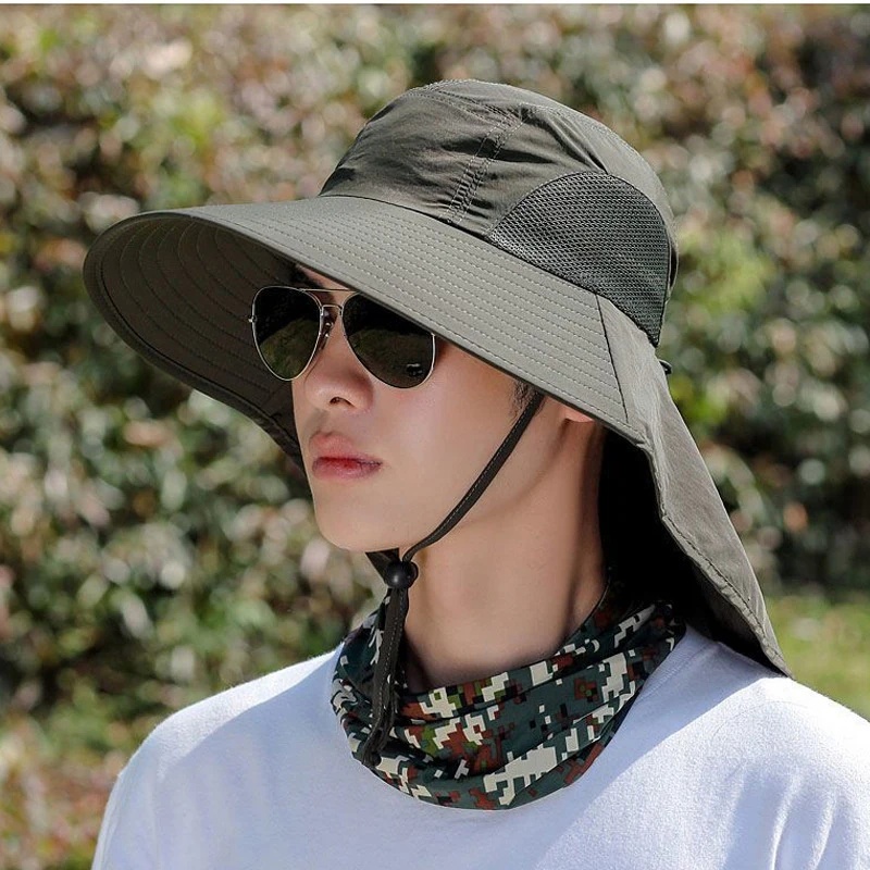قبعة رياضية خارجية للتنزه في ا - مراجعة Bucket Hat Cotton وسعره
