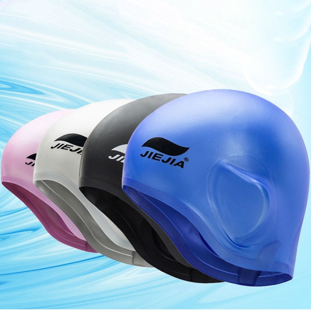 حمام السباحة مقاوم للماء سيليك - مراجعة Swim Hat Silicone وسعره